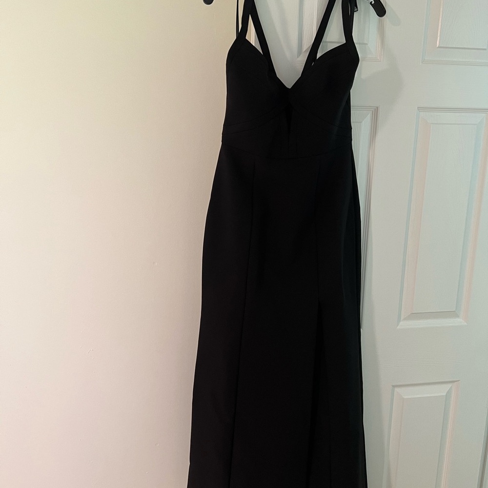 BCBG Maxazria Black Evening Dress